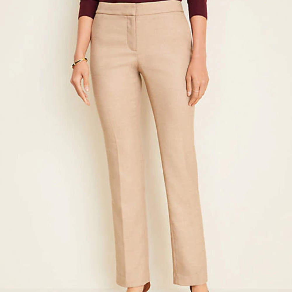 Ann Taylor  High Rise Straight Leg Pants